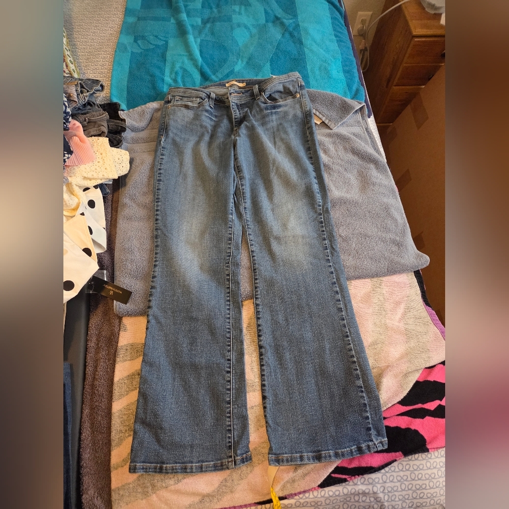 Levi's 529 Curvy Bootcut Women's Jeans in Blue